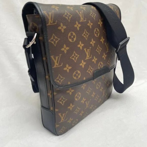 NWT Louis Vuitton Monogram Macassar Canvas Bass MM Messenger/crossbody Bag - Picture 17 of 17